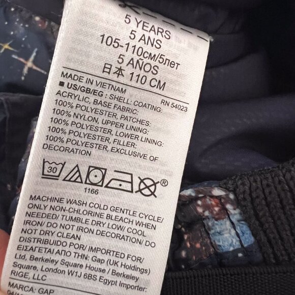 Gap Snow Pants / Bib Overalls - Picture 9 of 10